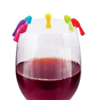 Chickadee Wine Glass Markers