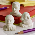 Dictator Erasers, Set of 3