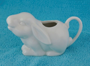 Small Ceramic Bunny Pitcher