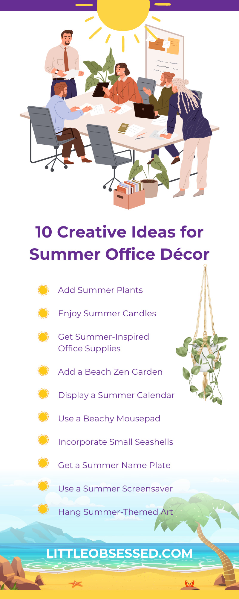 10 Creative Ideas for Summer Office Décor